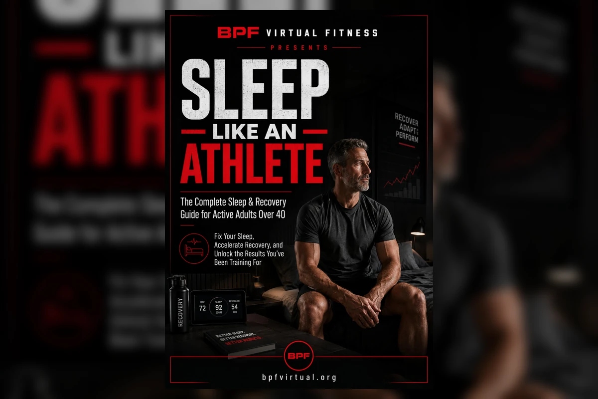 Sleep Like an Athlete free guide and workout graphic